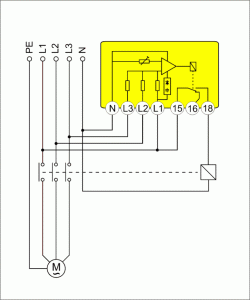 Przekaźnik zaniku i kolejności faz<br><nobr><b><span style="color: #DC2B19">W 301s</span></b></nobr> - obrazek 3