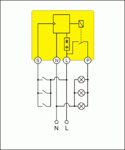 Przekaźnik bistabilny <br><nobr><b><span style="color: #DC2B19"> WB 215s1</span></b></nobr><br>(230V AC lub 24V AC/DC) - obrazek 3