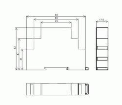 Przekaźnik bistabilny<br> hotelowy<br><nobr><b> <span style="color: #DC2B19">WB 217s1</span></b></nobr> - obrazek 2