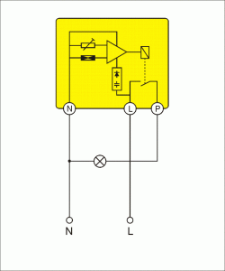 Wyłącznik zmierzchowy 16A hermetyczny <br><nobr><b><span style="color: #DC2B19">WZ 200h-16</span></b></nobr><br>(230V AC lub 24V AC/DC) - obrazek 3