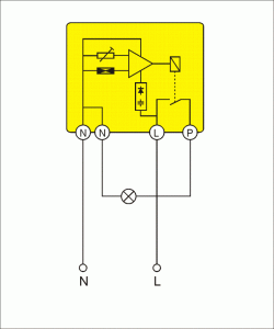 Wyłącznik zmierzchowy 16A<br><nobr><b><span style="color: #DC2B19">WZ 200n-16</span></b></nobr><br>(230V AC lub 24V AC/DC) - obrazek 3
